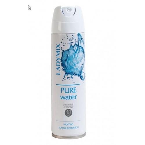 LADYMIX Дезодорант боди спрей женский Pure water 150 мл